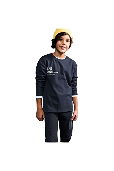 DeFacto Μπλουζάκι με στάμπα και μακρύ μανίκι για αγόρια G6142A826SP