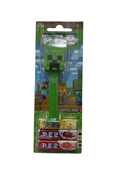 Pez minecraft şekerli oyuncak