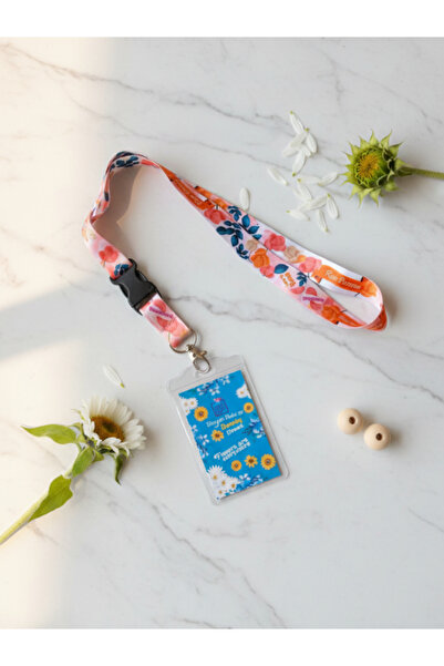 GiFi Flower Themed Neck Strap Rope