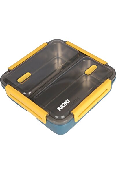 tüftürük Stainless Steel Nutrition Food Container Double Compartment 1100 ml