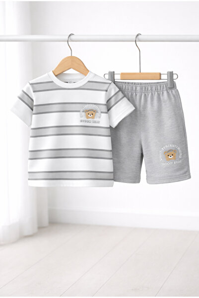 Melodikids Summer Children's Cotton Top and Bottom Set