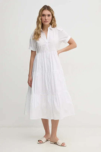 Dkny BUTTON FRONT POPLIN