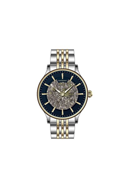 Raymond Skeleton Limited Edition Men's Wristwatch - Skeleton Automatic - Stai...