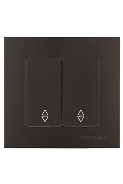 Mutlusan مفتاح ميك تشوڤين (مفتاح ثنائي الاتجاه) أسود بدون إطار مع براغي