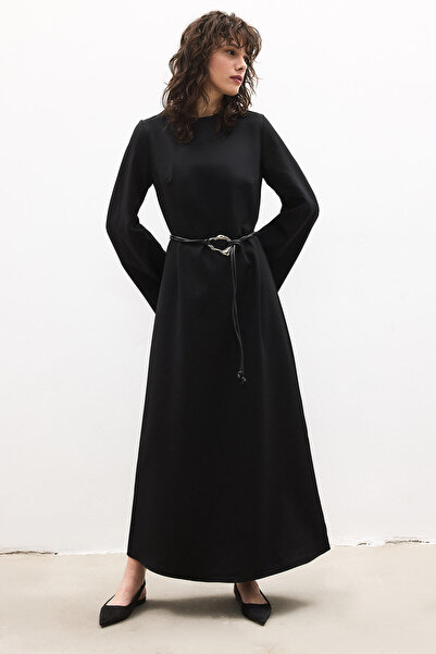 Touché Privé Krep Long Dress
