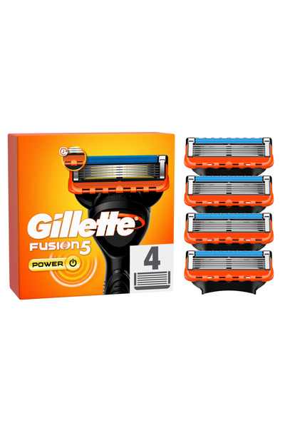 Gillette Fusion Power Razor Blades, 4 pcs