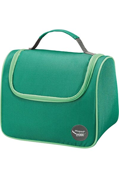 Maped Picnik Origins Kids Insulated Lunch Bag with Zip Green with Carry Handle