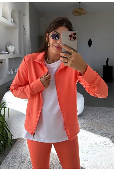 Mars Modal Orijinal Basic Ceket - Toparlayıcı Tayt Takım