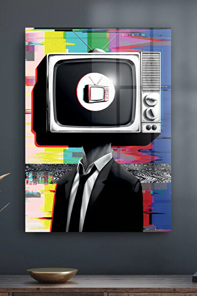 Decovetro Tablou pe sticlă Viziuni Cyberpunk 50x70 cm