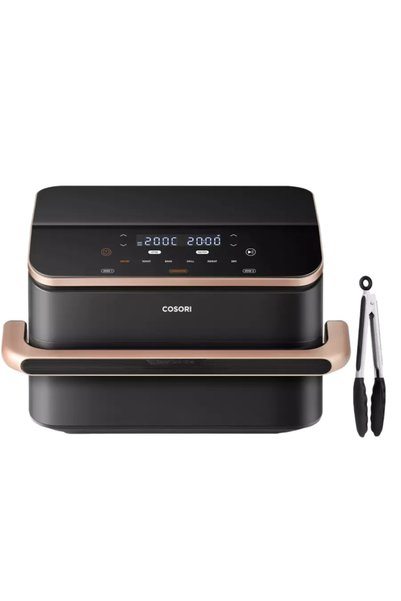 COSORI Friteuza cu aer cald, Dual Blaze TwinFry Air Fryer, 10 litri, 2800 W, ...