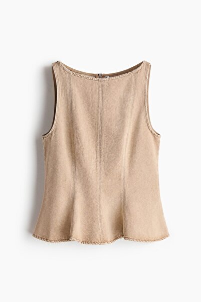 H&M Peplumlu Kot Üst