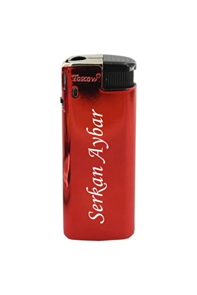 Saatistan Kişiye Özel Metal Çakmak, İsim Yazılı, Babalar Gününe Özel Tasarım