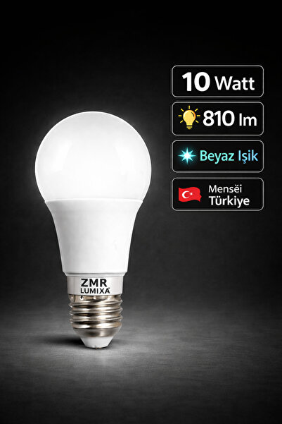 ZMR LUMIXA 10 WATT 810 LM BEYAZ RENK AMPUL