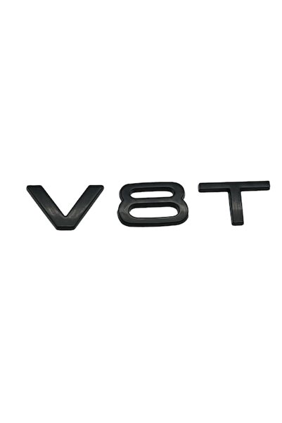 Audi Embleme negre V8T pentru aripi