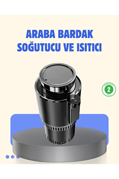 ZERO LAND NHRHLS Araç İçi Akıllı Bardaklık Isıtıcı Soğutucu (163359) Dijital ...