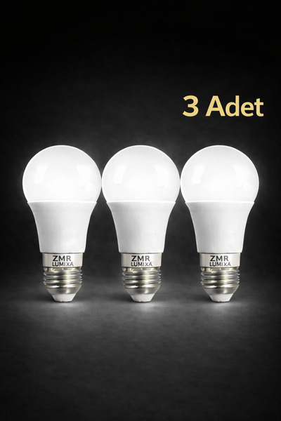 ZMR LUMIXA 10 WATT 810 LM BEYAZ RENK AMPUL 3 ADET