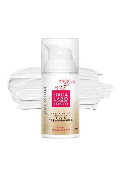 Hada Labo Tokyo , Premium, 7 x Ha, Firming & Radiance, Milk Cream, Face, 50 ml