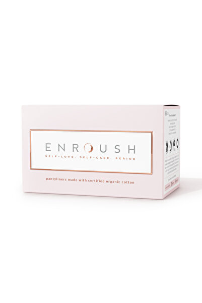 Enroush Absorbante zilnice din bumbac – 24 bucăți