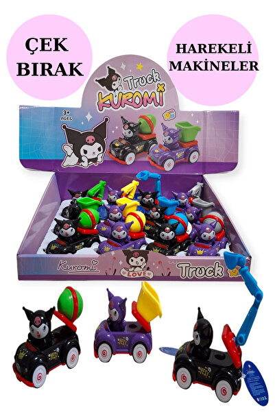 Pofika Kuromi Çek Bırak Arabalar,Dozer,Kepçe,Kamyon Fiğürlü,Hareketli Araba R...