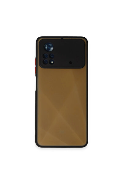 eco port غطاء حماية من السيليكون مونتريال لهاتف بوكو X4 برو 5G - أسود