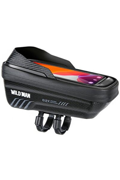 Wildman M E12X Bicycle Universal Holder, Waterproof, Handlebar Mount, Black