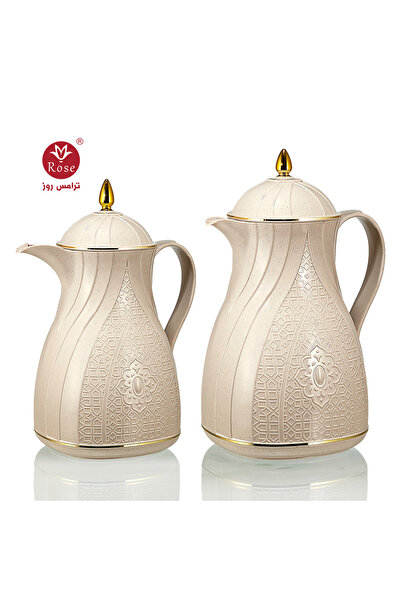 Rose RSRS-288 - Tea and coffee thermos set with an Islamic pattern, consistin...