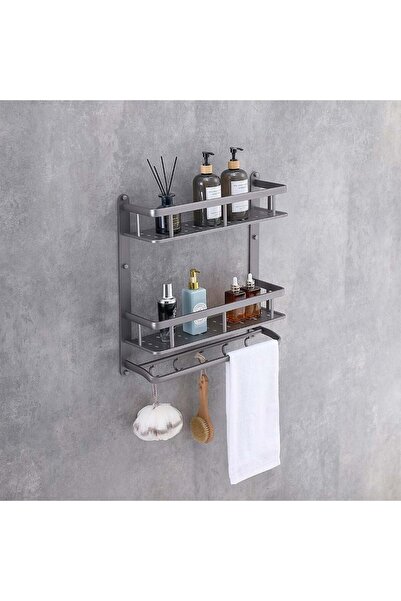 Milano Luxe Max Kitchen Storage Rack, Stainless Steel, DIY Assembly, 50x52x16...