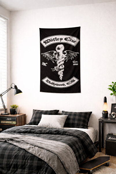 Metal Giyim Mötley Crue Tepih