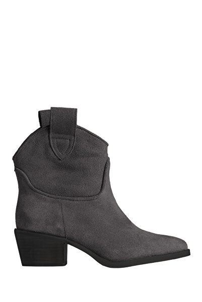 ToH Shoes Roxanne Dark Grey Suede Boots