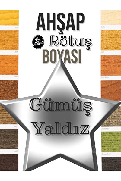 izmir bit pazarı GÜMÜŞ YALDIZ - 25ml , Fırçalı Cam Şişe Set
