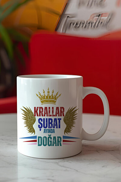 qoeuyl boutique Kings Are Born in the Branch Printed Birthday Gift Mug for Wi...