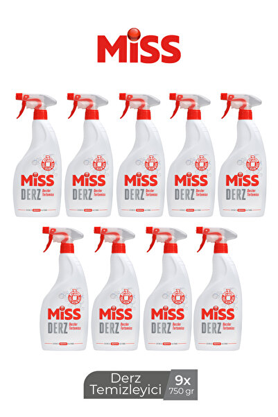 Miss DERZ TEMİZLEYİCİ SPREYLİ 750 ML X9