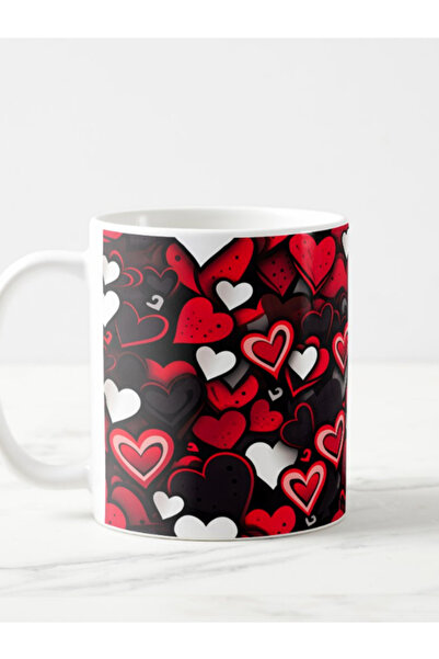 IŞILAY PROMOSYON Stylish Mug with Happiness Theme
