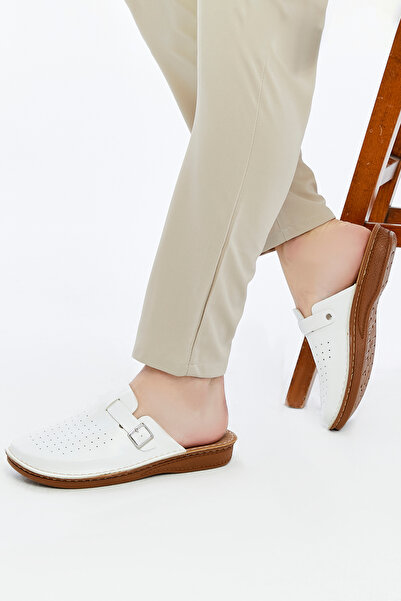 Fatex Men's Closed-Front Sabo Hospital Daily Slippers