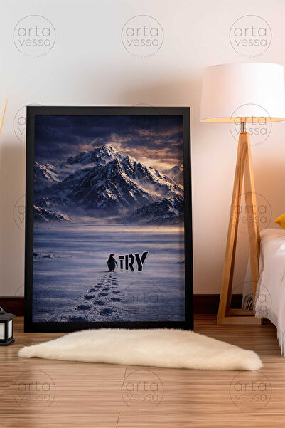 Artavessa One Piece Black Framed Painting - Artplstksyh43