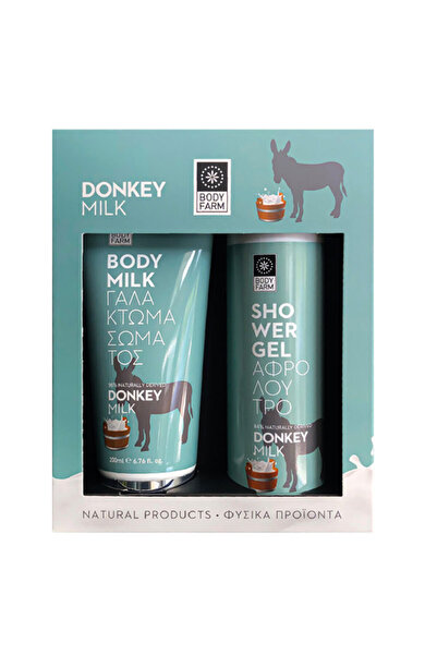 Bodyfarm Donkey Milk Set (Shower Gel 250ml + Body Lotion 200 ml)