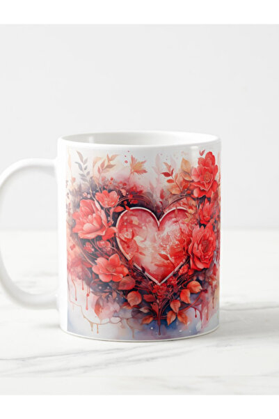 IŞILAY PROMOSYON Love Themed Daily Mug