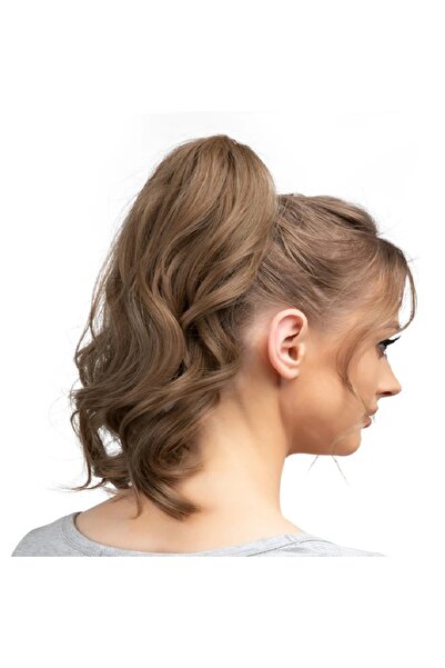 animis beauty Dark blonde, wavy ponytail with side part, 36 cm, synthetic fib...