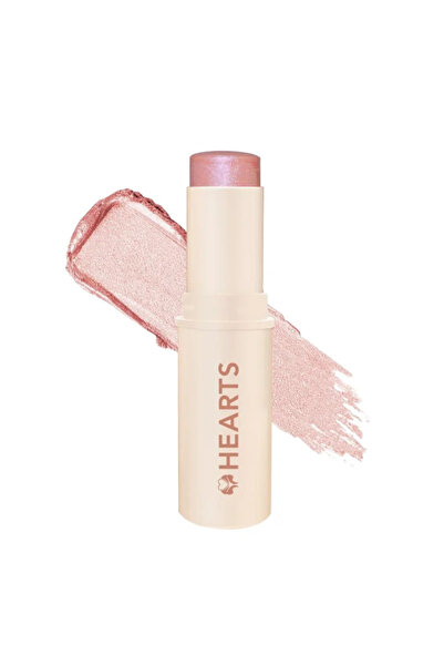 Hearts Hearts Highlighter Stick Dewy Light - Rose Sparkle 10