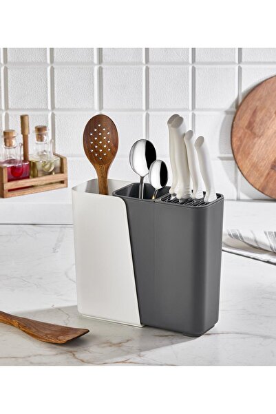Mutfak Köşesi Slidemate Pro Sliding Countertop Knife and Spoon Holder – Multi...