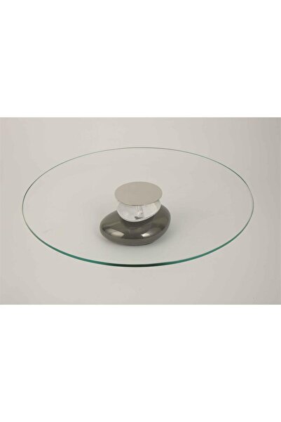 Vitale Volkan Black Cake Stand 36*36*9 cm Mtfk.0179