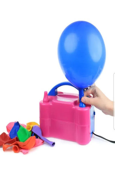 OEM Professional electric compressor pump PINK for inflating balloons