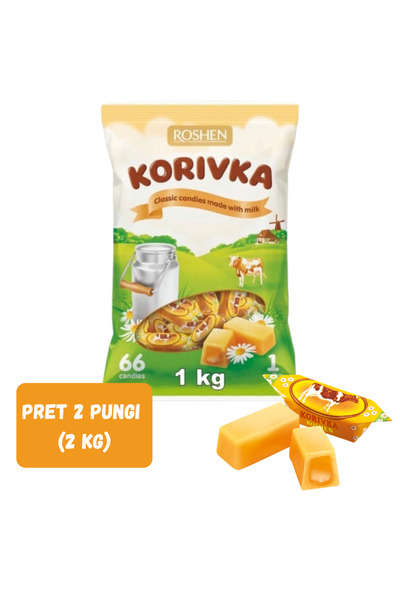 Roshen SET 2 PIECES - Korivka Caramel Sweets Multipack - 1kg