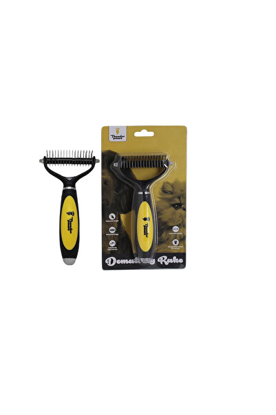 Thunderpaws Thunderpaws ergonomic brush for dogs or cats, plastic, metal, mul...