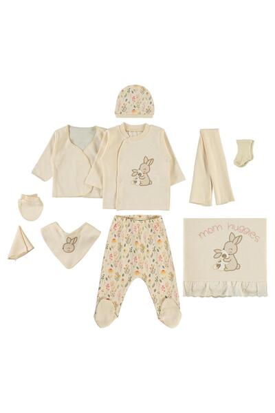 Civil Baby Baby Girl Bodysuit Sets - Brown 0-1 Month