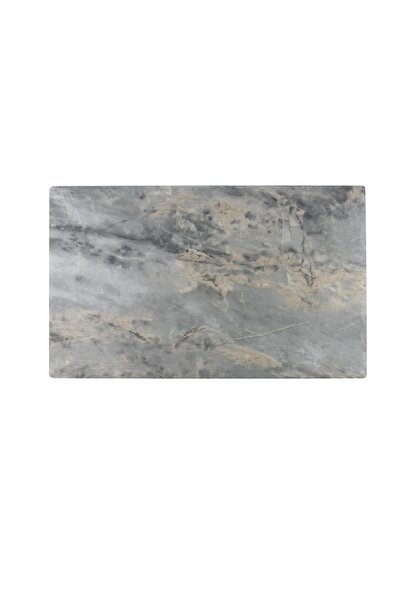 Culinaro Rectangular melamine platter Marble 53x32.5xh1cm