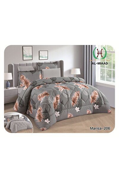 ALMIAAD مفرش نفرين منفوخ مايكروفايبر - لحاف نفرين منفوخ - طقم 7 قطع