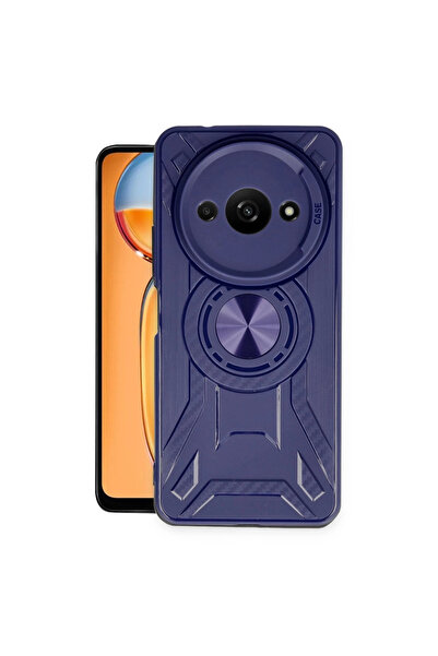 eco port حافظة سيليكون لينكولن لـ Redmi A3 4G - أزرق داكن