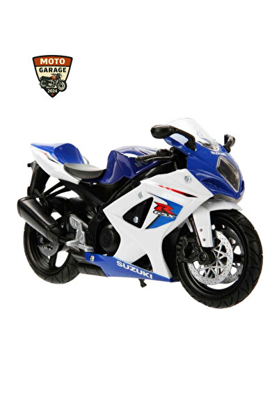 MotoGarage Suzuki GSX-R1000 1:12 Diecast Model Motosiklet – Lisanslı, Metal G...