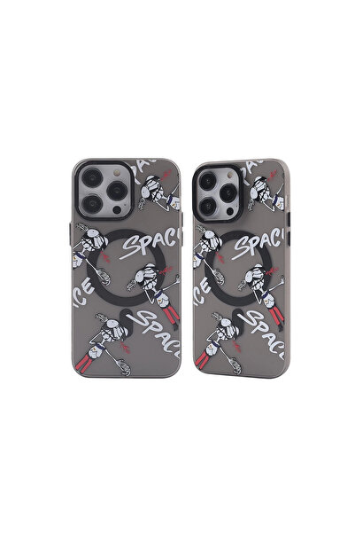 eco port غطاء حماية لهاتف ايفون 12 برو ماكس أبولو مغناطيسي - أسود - 3